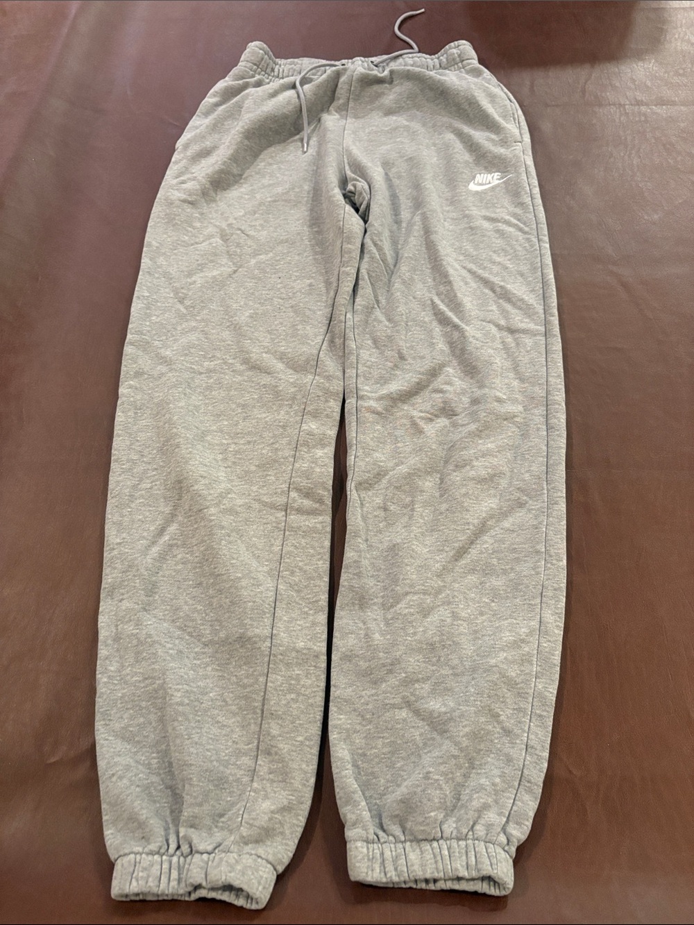 Nike Woman’s Gray Heather Fleece Joggers